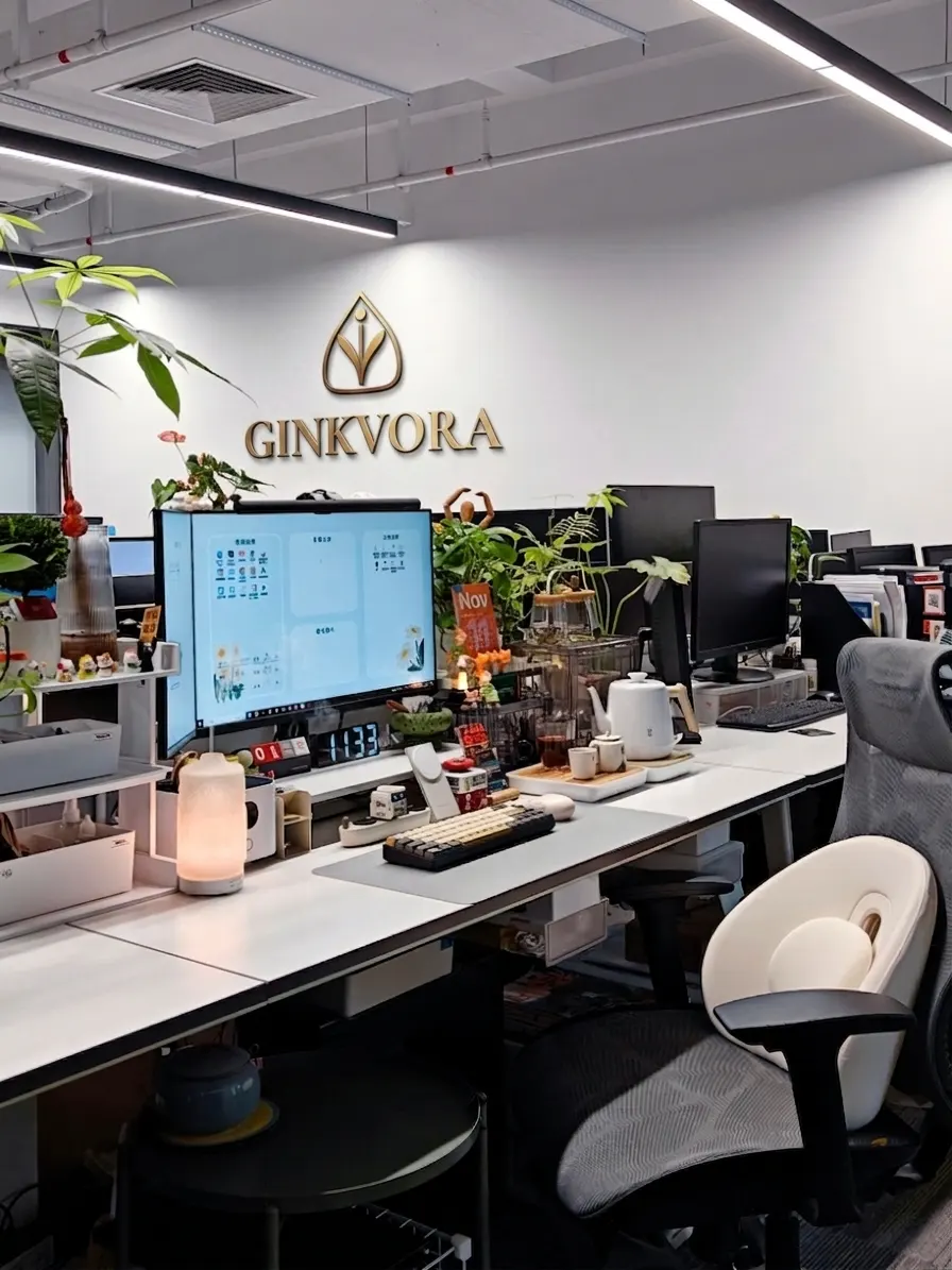 GINKVORA high-end biotechnology headquarters office and workspace